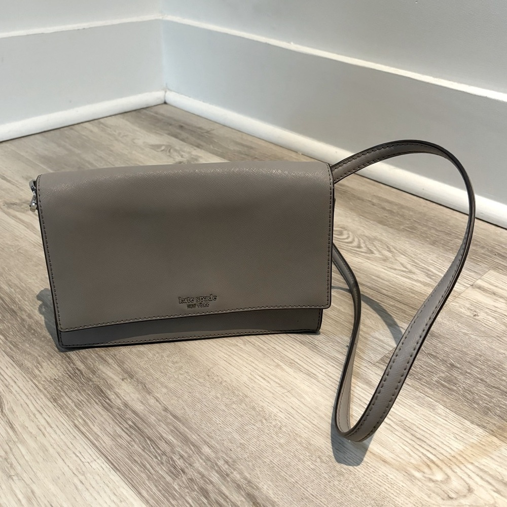 Kate Spade Over-shoulder Purse - Grey